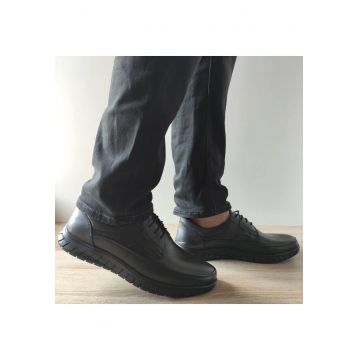 Pantofi Casual Barbati  B64-3640 Negri - Black
