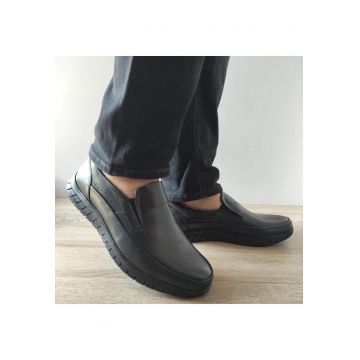 Pantofi Casual Barbati  B64-9641 Negri - Black