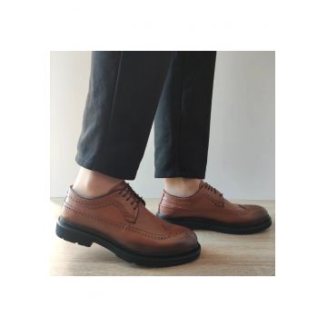 Pantofi Casual Barbati  K09 Maro Coniac - Brown