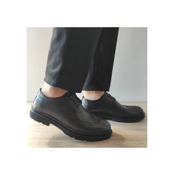 Pantofi Casual Barbati  K09 Negri - Black