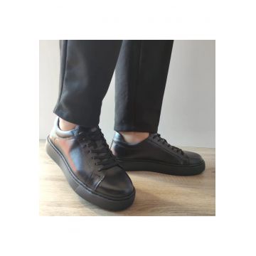 Pantofi Casual Barbati  T231103-A Negri - Black