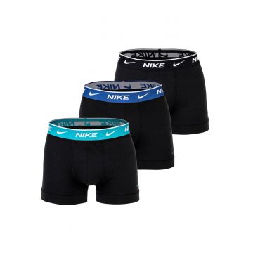Set de boxeri cu tehnologie Dri-FIT si banda logo in talie - 3 perechi
