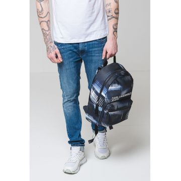 Blugi slim-fit cu aspect decolorat