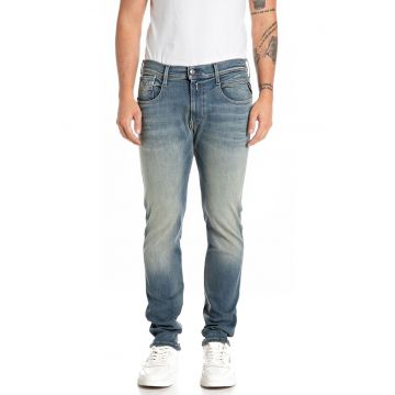 Blugi slim fit Hyperflex - Albastru deschis