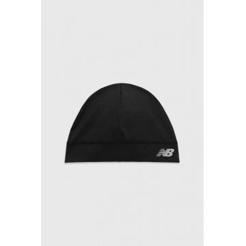 New Balance caciula culoarea negru, din tesatura neteda