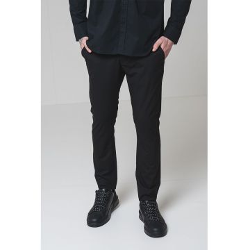 Pantaloni chino cu croiala slim-fit