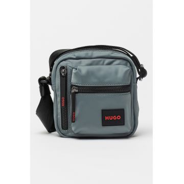 Geanta crossbody cu aplicatie logo Ethon