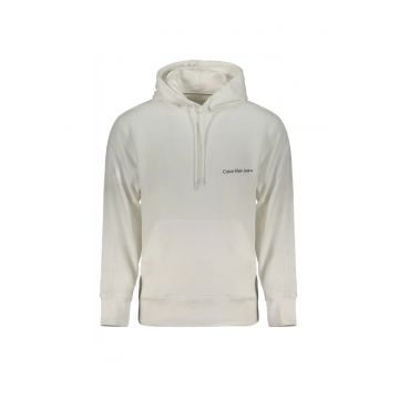 Hanorac barbati - cu imprimeu cu logo - Regular fit -  Alb
