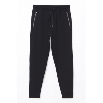 Pantaloni de trening conici cu snur de ajustare