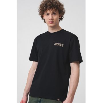 Tricou cu decolteu la baza gatului - din bumbac