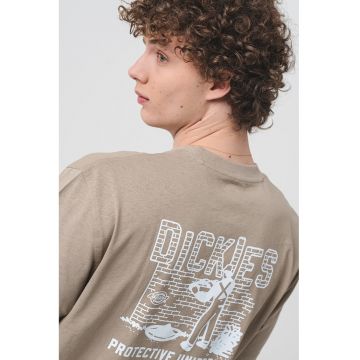 Tricou cu decolteu la baza gatului - din bumbac