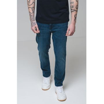 Blugi drepti - Albastru inchis