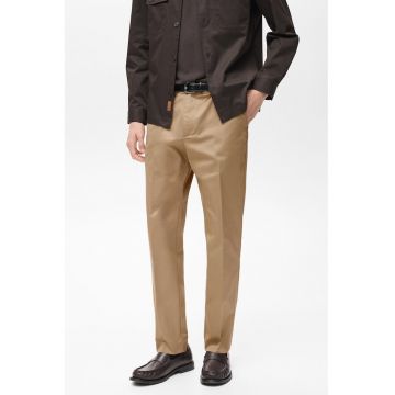 Pantaloni eleganti cu buzunare oblice