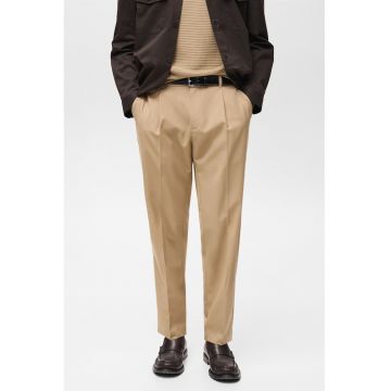 Pantaloni eleganti din amestec de lana