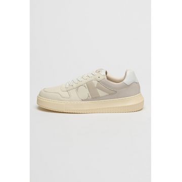 Pantofi sport de piele cu logo