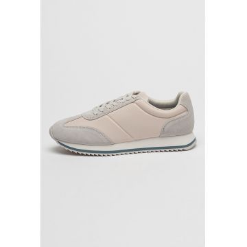 Pantofi sport low-cut de piele