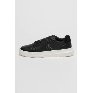Pantofi sport wedge de piele