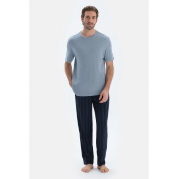 Pantaloni de pijama din amestec de bumbac