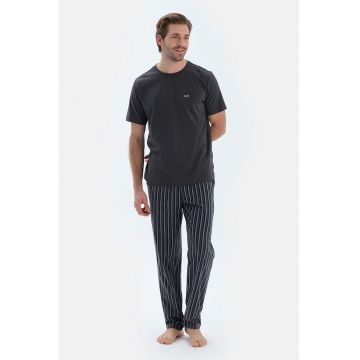 Pijama regular fit de bumbac