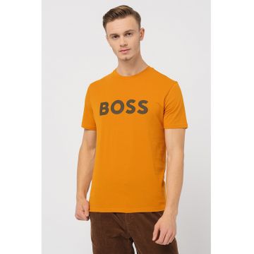 Tricou din bumbac cu logo Thinking
