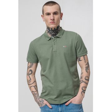 Tricou polo slim fit