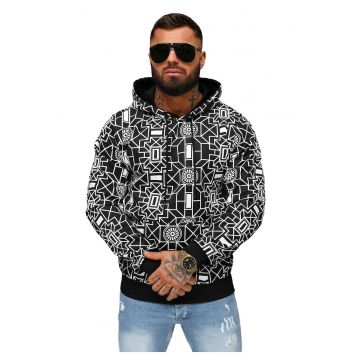 Hanorac barbati negru  JS/8B1236/3