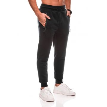 Pantaloni de trening cu buzunare cu fermoar