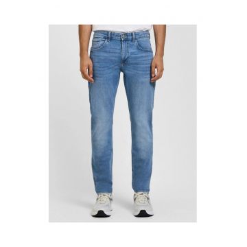 Blugi barbati Rick - Slim Fit cu talie medie - Slim Leg -
