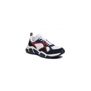 Pantofi Sport Barbati -  Toamna/Iarna - Poliester - Model - Albastru