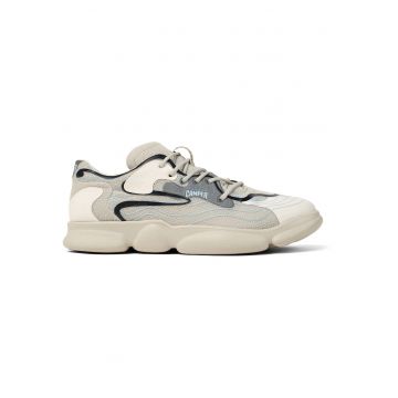 Pantofi sport slip-on Karst - Alb/Gri