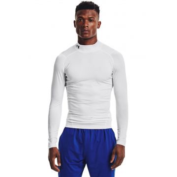 Bluza de compresie cu guler scurt pentru fitness Mock