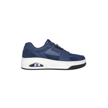 Pantofi sport cu detalii de piele intoarsa