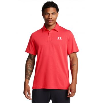 Tricou polo cu detaliu logo - pentru fitness