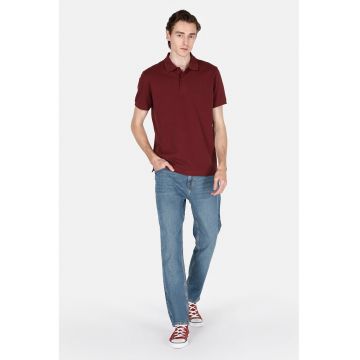 Tricou polo cu model uni