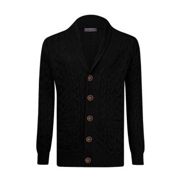 Cardigan cu guler sal