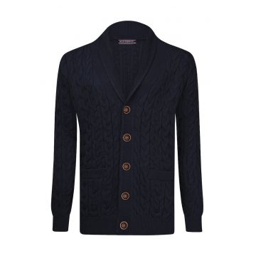 Cardigan cu guler sal