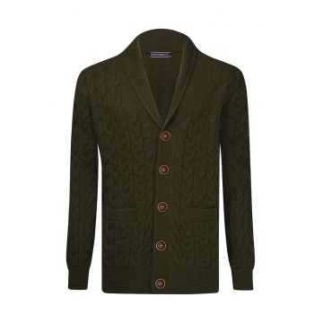 Cardigan cu guler sal