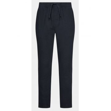 Pantaloni barbati -  303783341 - Albastru inchis - Bumbac