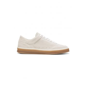 Pantofi sport de piele intoarsa cu logo