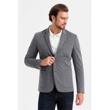 Sacou slim-fit - Gri