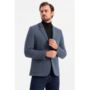 Sacou slim-fit - Bleumarin