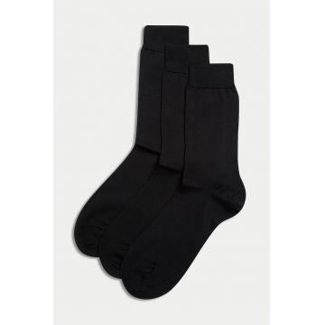 Set de sosete lungi - 3 perechi - Negru