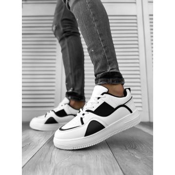 Adidasi barbati casual  albi R923 T5-3