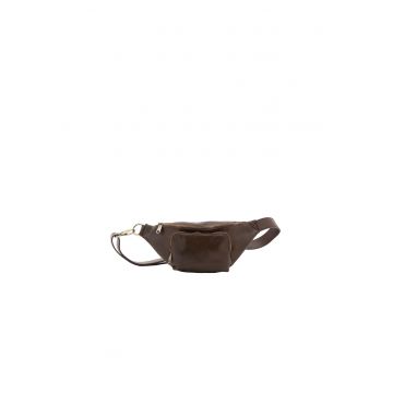 Geanta crossbody de piele cu bareta ajustabila