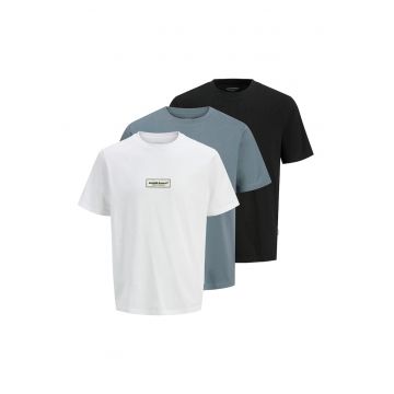 Set de tricouri cu logo - 3 piese