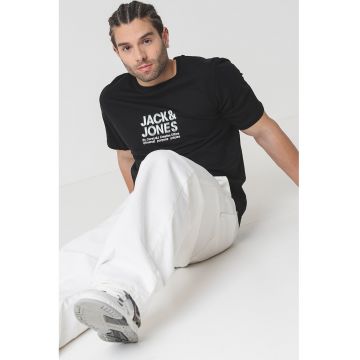 Tricou din bumbac cu logo