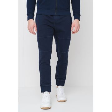 Pantaloni de trening din bumbac cu snur