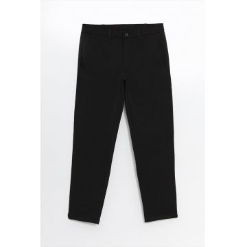 Pantaloni eleganti cu talie medie