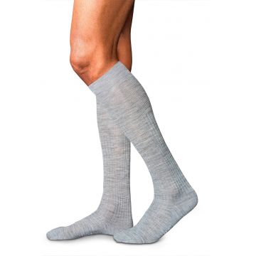 Sosete lungi pana la genunchi No. 10 Pure Fit d'Ecosse - Gri deschis