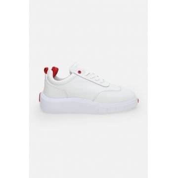 Pantofi sport din piele cu model texturat